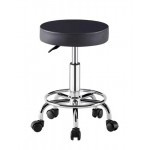 2167. Forgó ükőke lábtartóval FEKETE